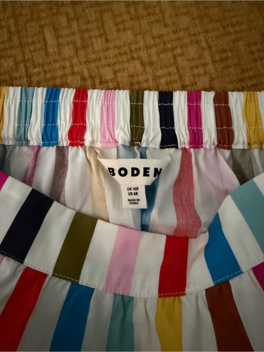 Boden Hattie Poplin Midi Skirt - Picture 2 of 3